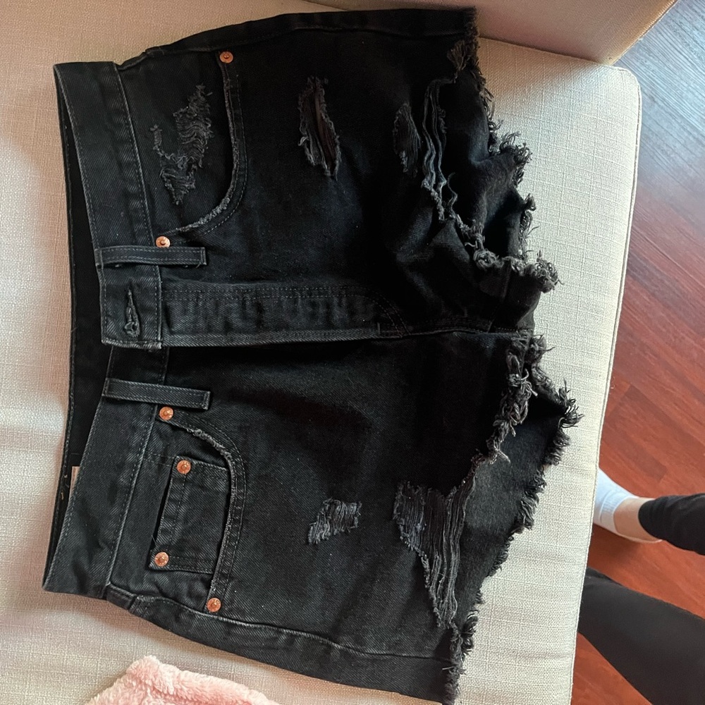 Levi shorts from Aritzia